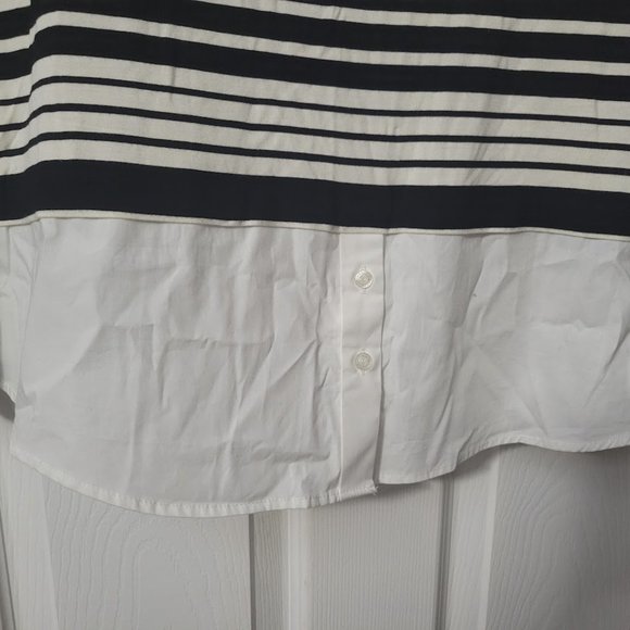 Calvin Klein striped‎ tunic NWT Size XS - Picture 4 of 6